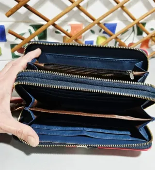 Monedero Clutch Multidepartamentos