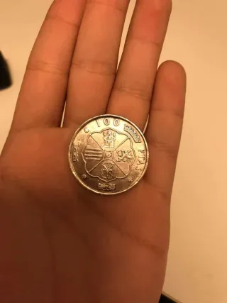 Moneda 100 Pesetas 1966
