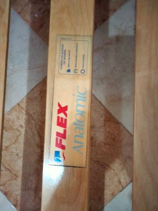 Cama Flex con somier de madera y metal