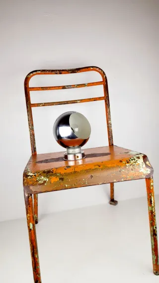 Lampada Eyeball Reggiani Argento