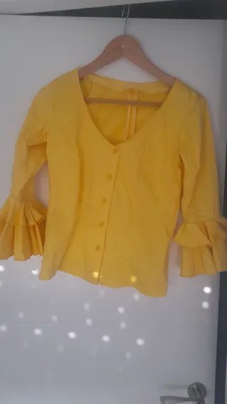 Corpiño Rociero Amarillo