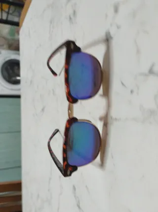 Spt Occhiali Clubmaster Bambino Marrone Lenti Blu