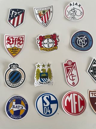 Estampas de fútbol - Varios equipos