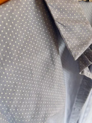 Camisa Stradivarius azul Talla XS