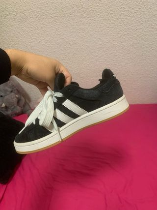 Adidas Campus Zapatillas Negras Talla 38
