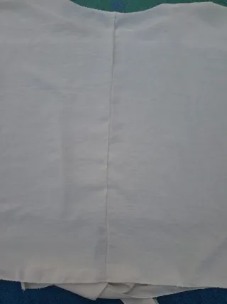 Blusa Mujer T Única Blanca.  Medidas en descripció