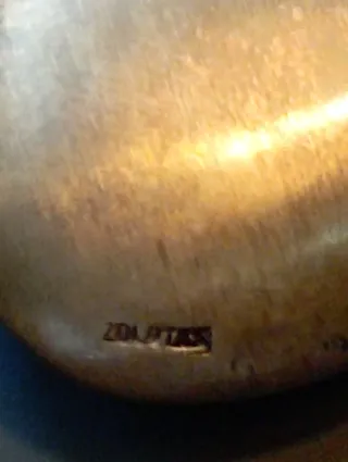 Lágrima ZOLOTAS de plata 950. Bañado en oro 22K.