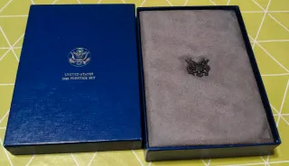 Set Monete USA Prestige 1986 Argento