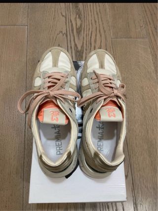 Premiata Mased.donna beige/rosa