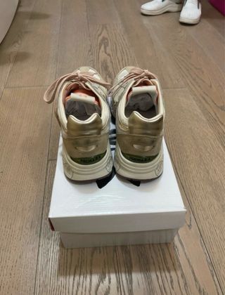 Premiata Mased.donna beige/rosa