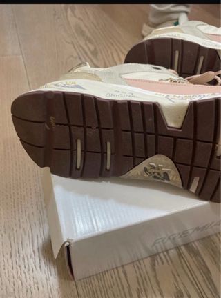 Premiata Mased.donna beige/rosa