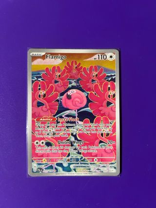 Carta Pokémon Flamigo PAL227