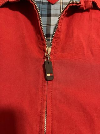 Chaqueta Tommy Hilfiger Roja,ORIGINAL.