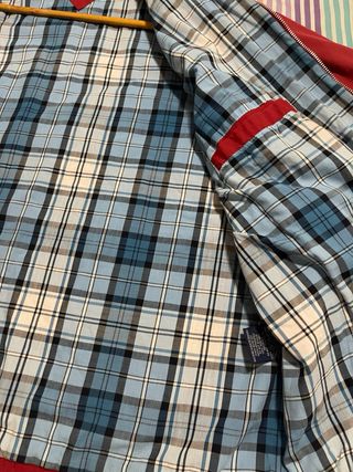 Chaqueta Tommy Hilfiger Roja,ORIGINAL.