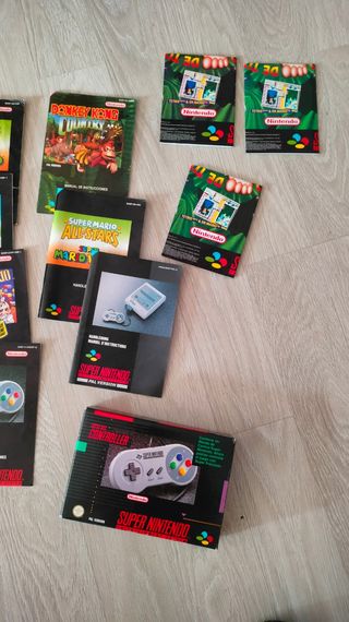 Super Nintendo SNES Mario 5 Stars Pack Collezione