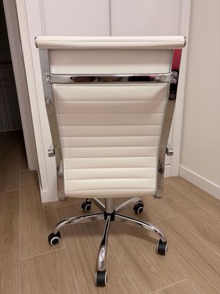 Silla Oficina CLP Amadora Polipiel Blanca