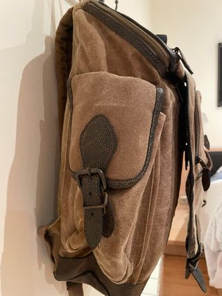 Mochila Coronel Tapioca Lona Marrón