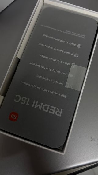 Xiaomi Redmi 15C 128GB nero