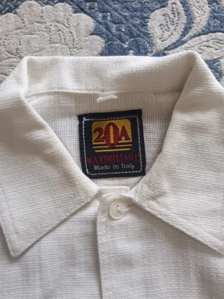 Camicetta bianca maniche corte