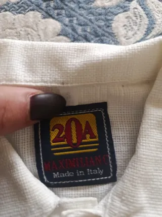 Camicetta bianca maniche corte