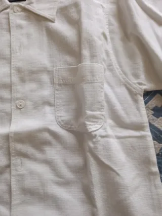 Camicetta bianca maniche corte