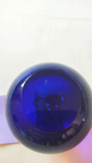 Pallina fermacarte blu Gilberto Venezia