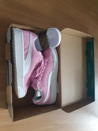 Zapatillas Puma Suede XL Rosas