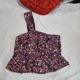 2 Tops Zara / Stradivarius Talla S