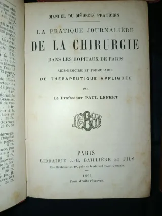 Lotto 5 Libri Antichi Medicina Farmacia 1891-1894