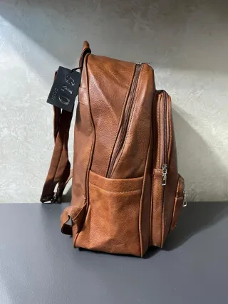 Zaino uomo marrone nuovo