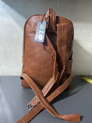 Zaino uomo marrone nuovo