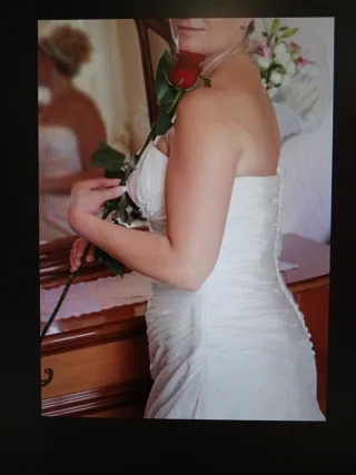 Abito da sposa beige