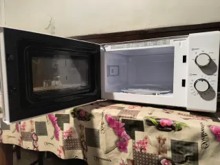 Microondas OK. Blanco