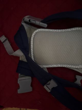 Portabebés ergonómico azul