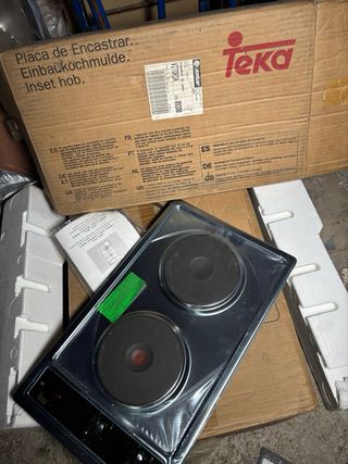 Placa eléctrica Teka 2 fuegos NUEVA