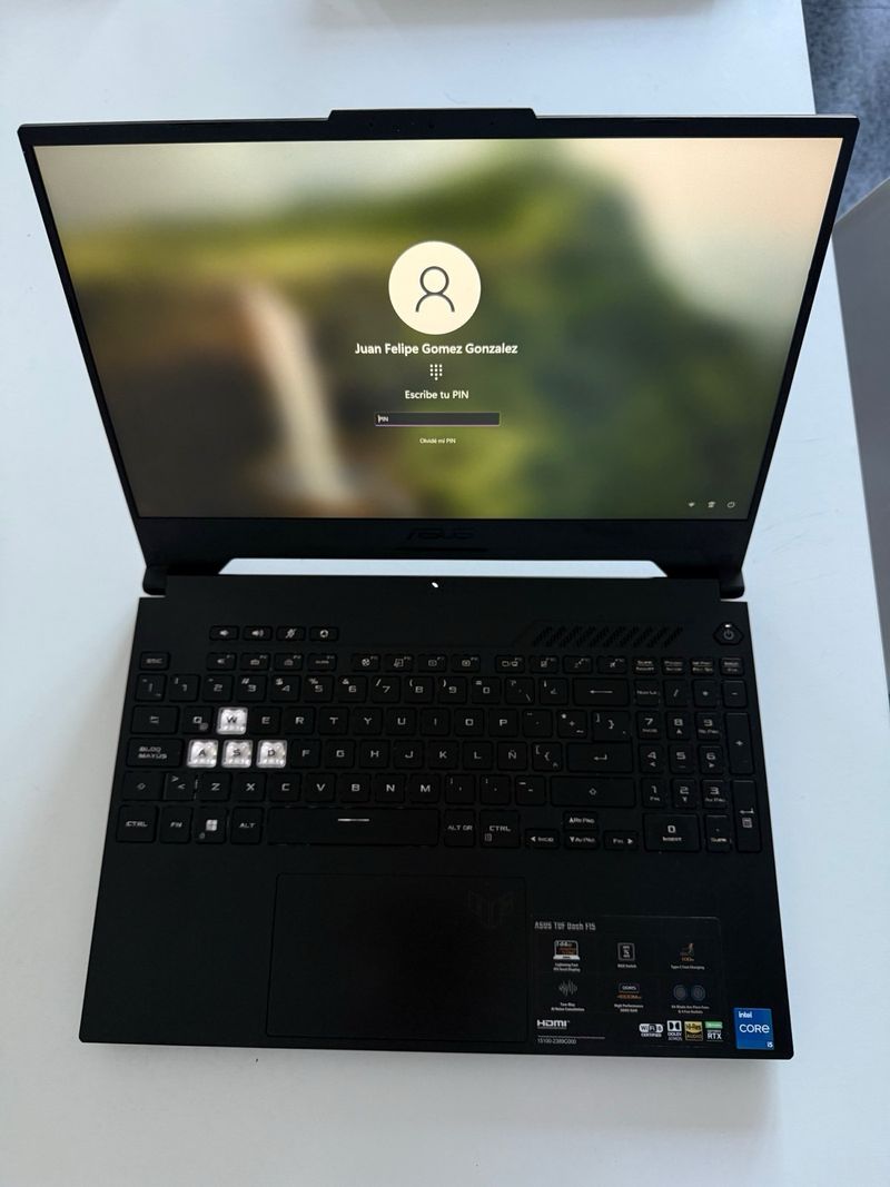 Asus TUF Dash F15 FX517ZC afbeelding 2