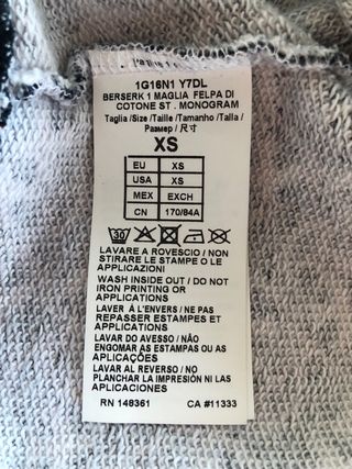 Sudadera PINKO monograma negro y marrón