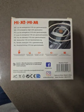 Baliza V16 Geolocalizable DGT Conectada