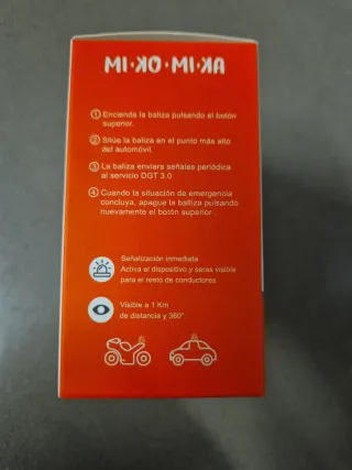 Baliza V16 Geolocalizable DGT Conectada