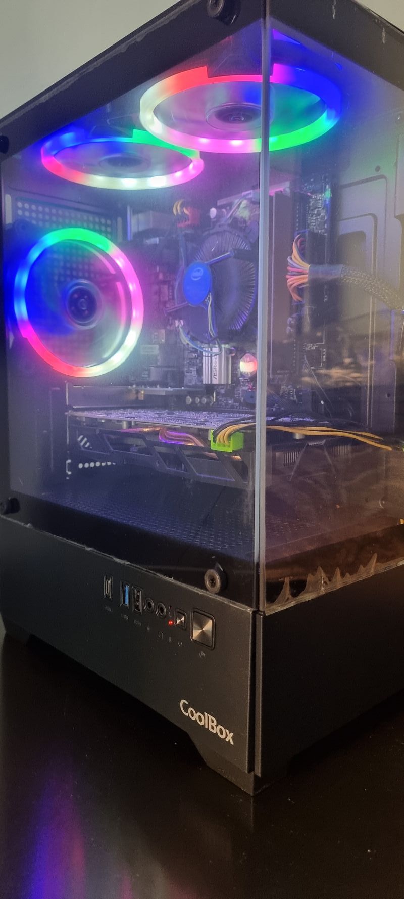 TORRE GAMING i5 9400-16 RAM-SSD-HDD-RX570 4GB-W11