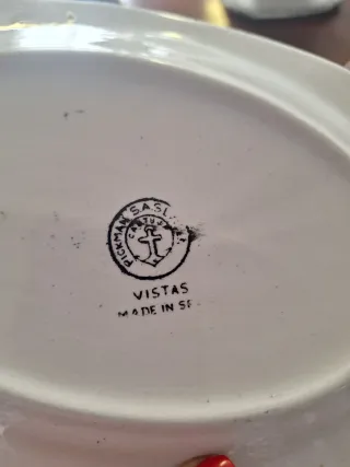 Vajilla La Cartuja Negra