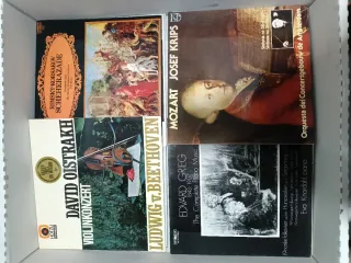 Lote Vinilos Clásica Mozart, Schumann, Prokofiev