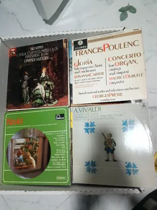 Lote Vinilos Clásica Mozart, Schumann, Prokofiev