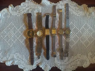 Lotto 6 orologi per pezzi di ricambio