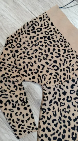 Abito corto animalier