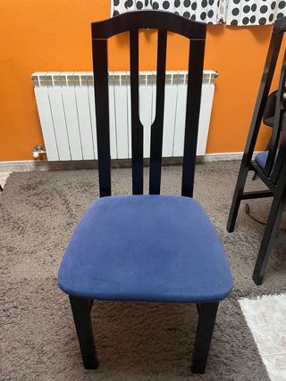 Mesa de cristal y  6 sillas comedor