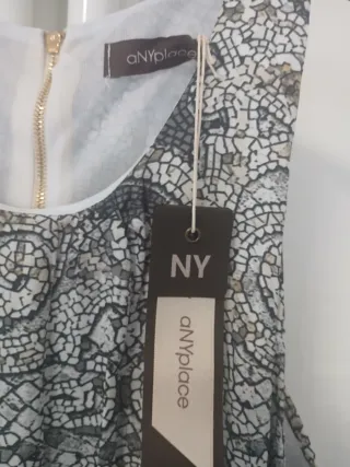 Abito fantasia geometrica