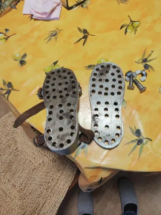 Zapato de buceo de plomo
