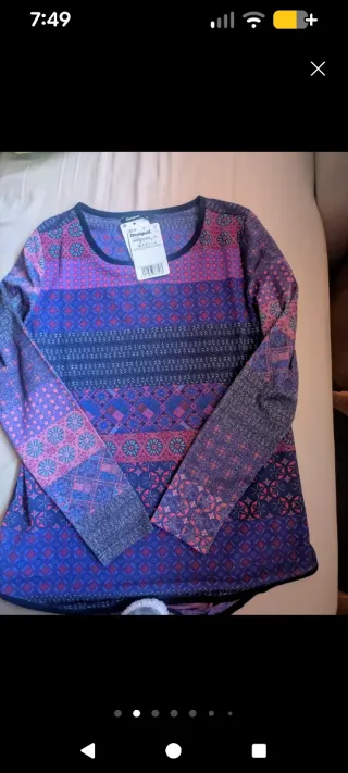 Camiseta Desigual Multicolor Talla S