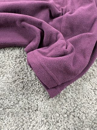 Columbia Fleece Media Cremallera Morado